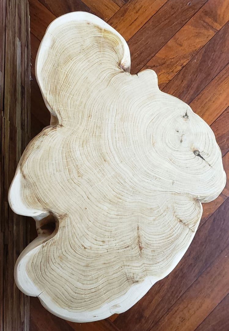 貝塚息吹丸太サイドテーブル 丸太椅子