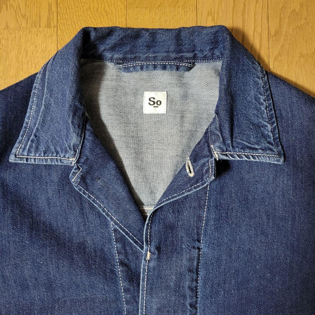 新品 So デニムカバーオール Size S 大山シュン