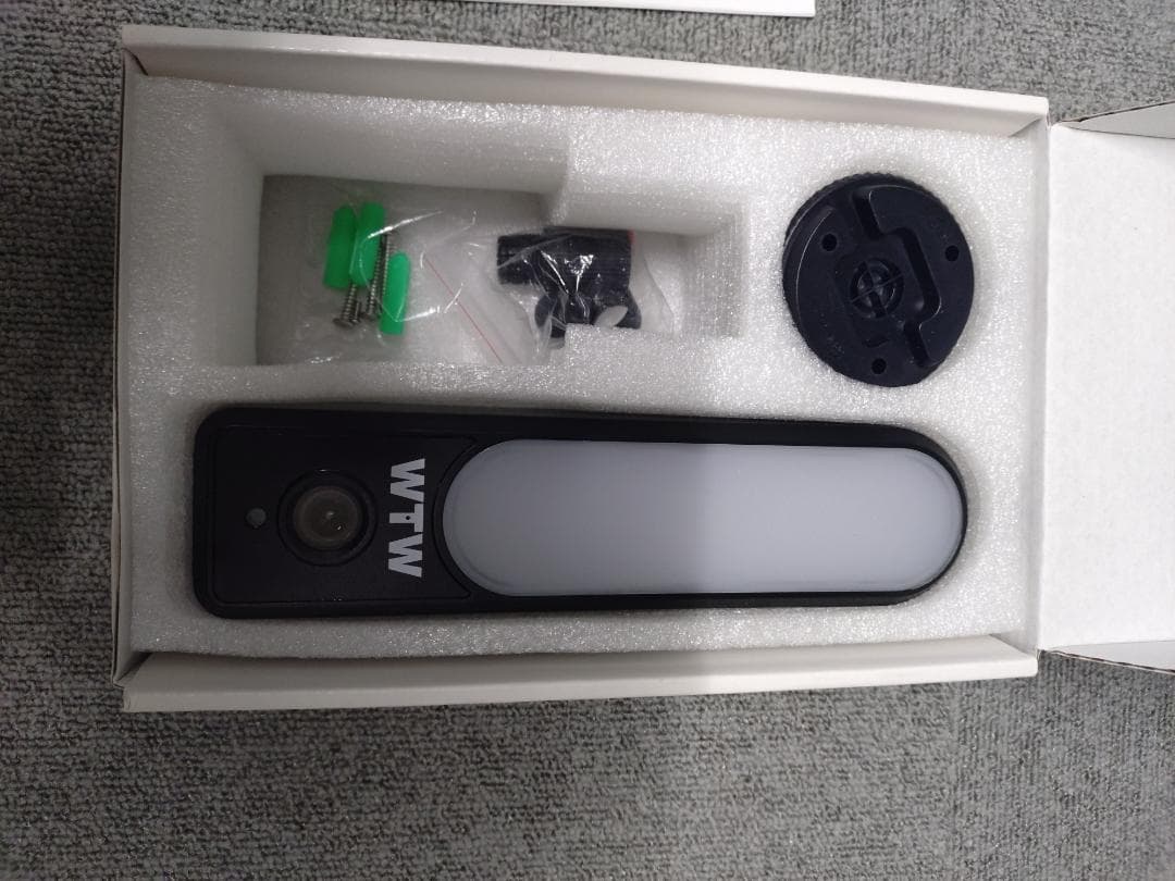 塚本無線　IPカメラWTW-IPW2235T　センサーライト付き