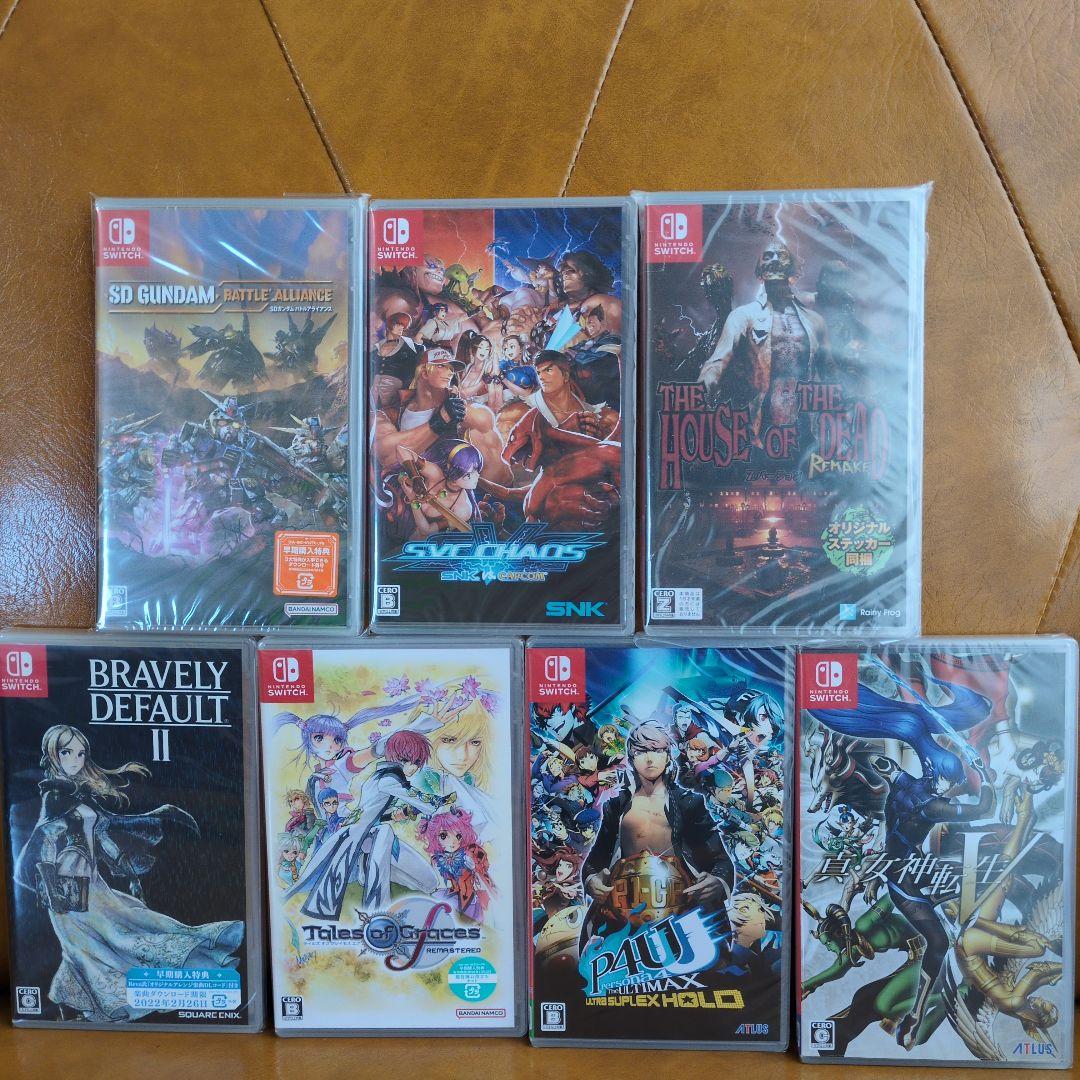 新品未開封　Nintendo Switch ソフト7本セット