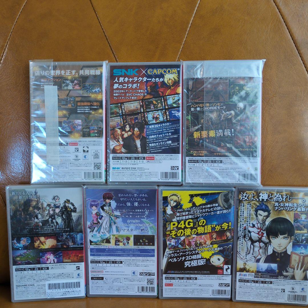 新品未開封　Nintendo Switch ソフト7本セット