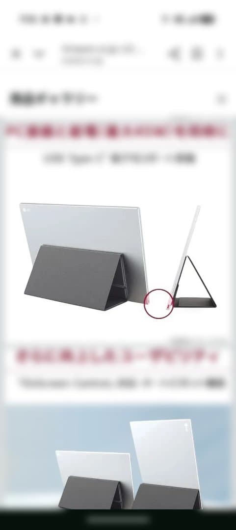 値下げ交渉❌️3日限定LG gram +view 16.0インチ モニター 本体