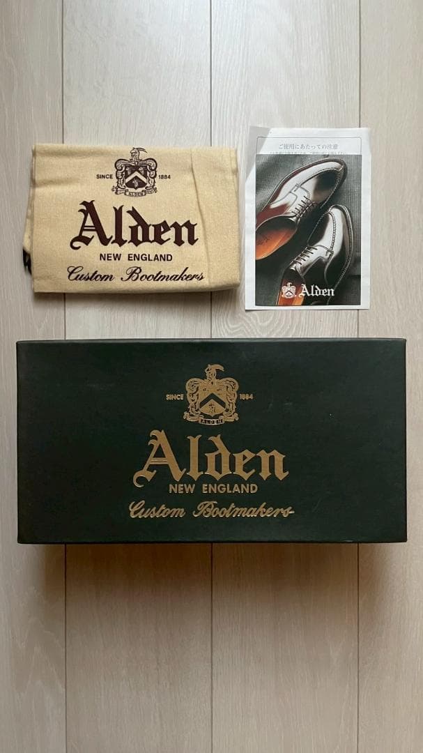 【新品未使用】Alden BEAUTY&YOUTH別注 3192 ウィングチップ