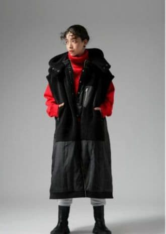 antiqua， アウター ４wayドッキングデザインコート