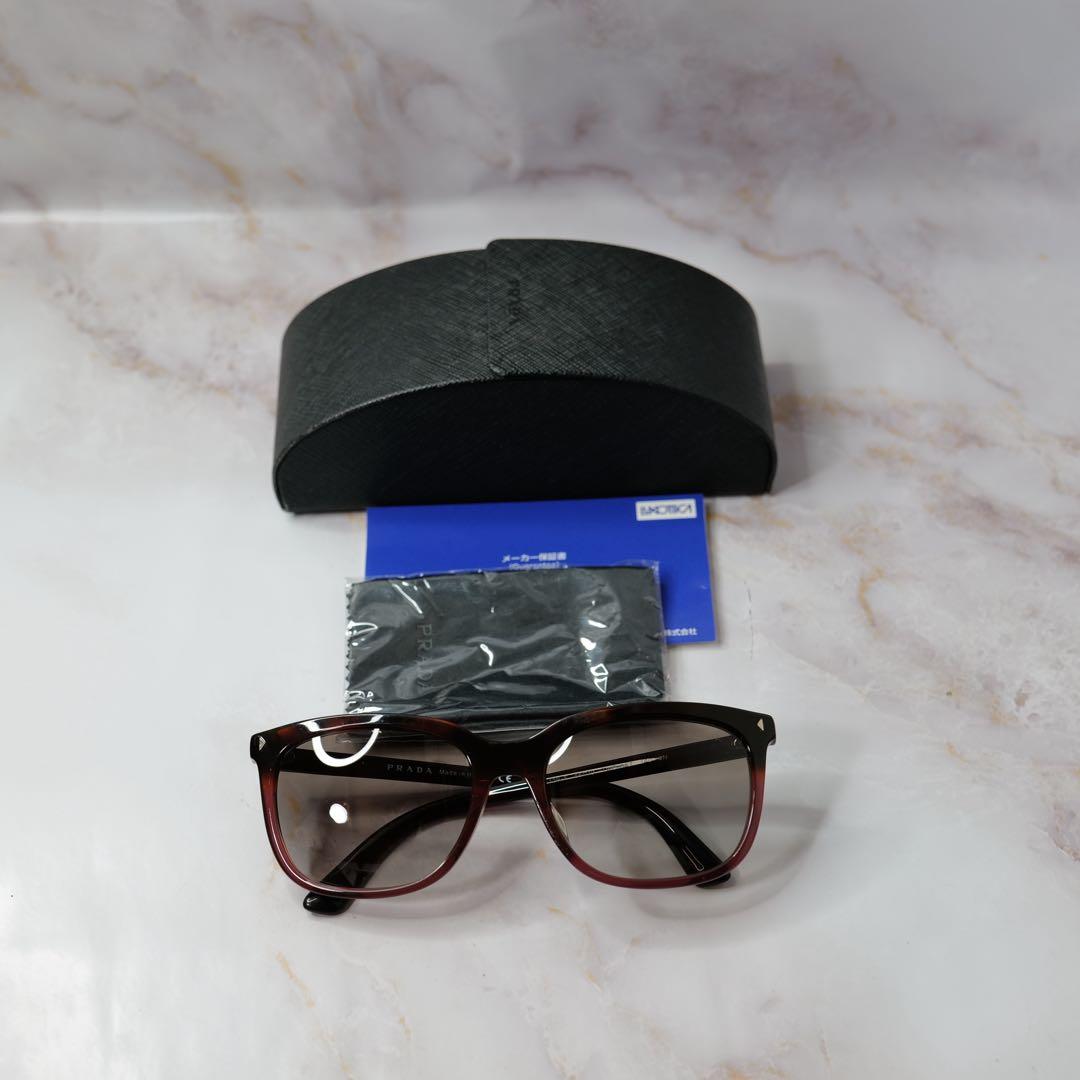 レイちゃんさん専用 PRADA プラダ スクエア Y2K べっ甲 ケース付き