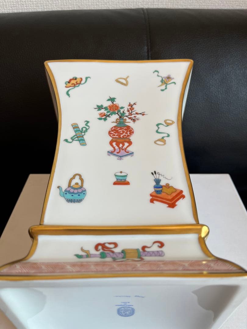 超貴重 ヘレンド シノワズリ 宝づくし 花瓶 飾り物 中国趣味