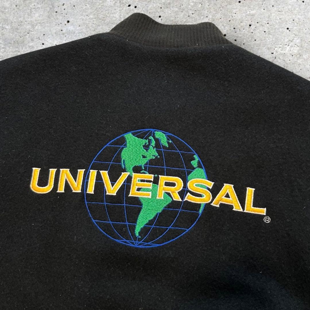 ト*)様 UNIVERSAL STUDIOS スタジャン 90s USA製 ユニ