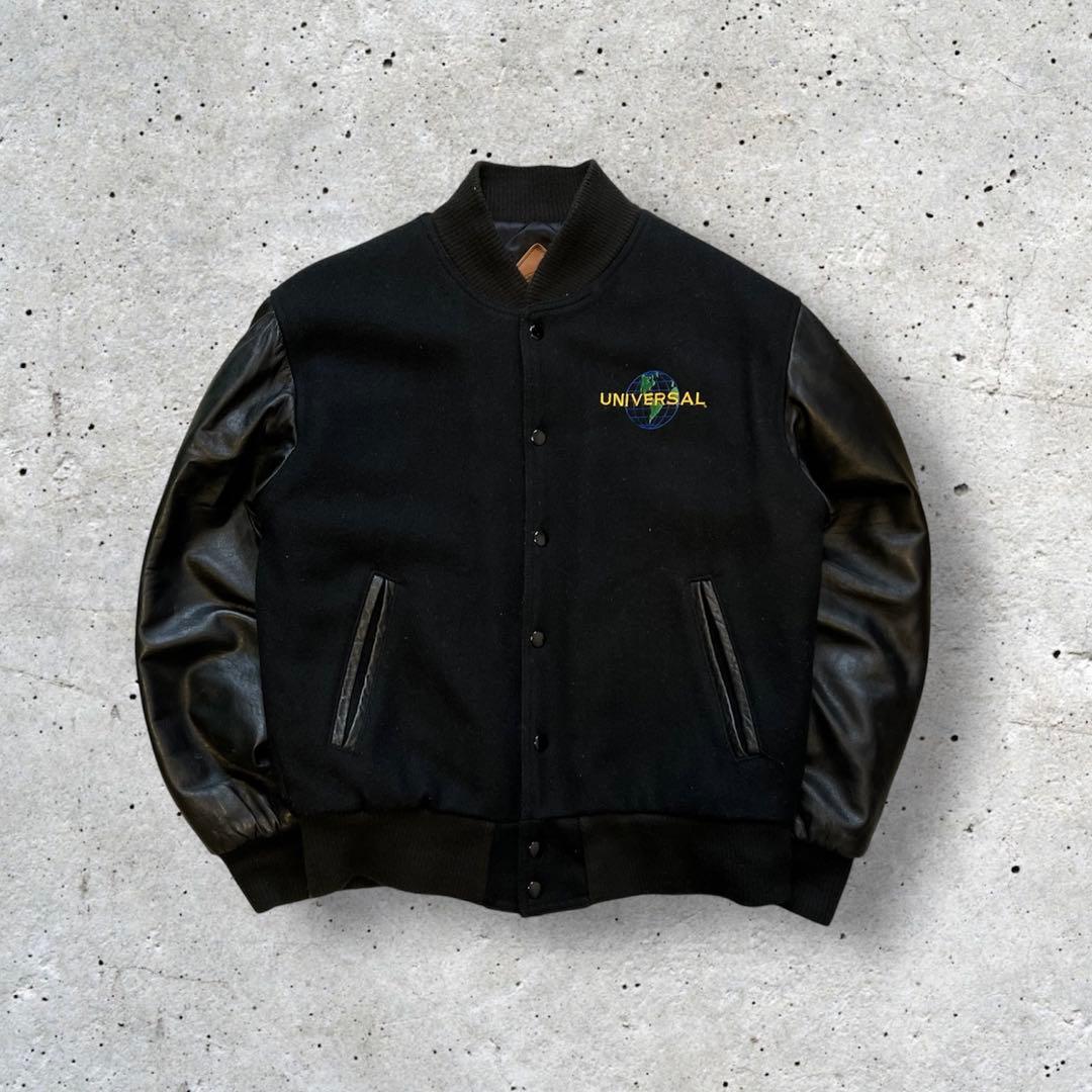 ト*)様 UNIVERSAL STUDIOS スタジャン 90s USA製 ユニ