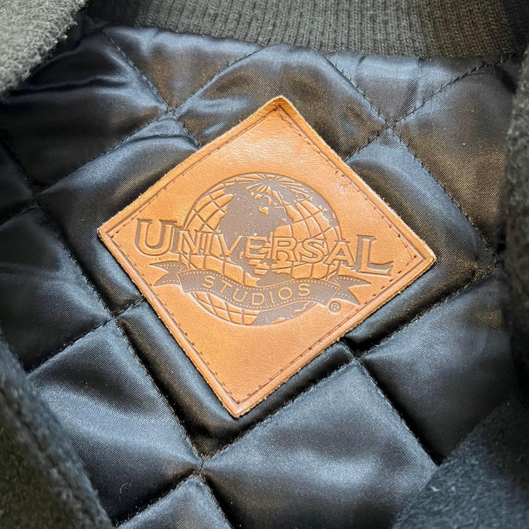 ト*)様 UNIVERSAL STUDIOS スタジャン 90s USA製 ユニ