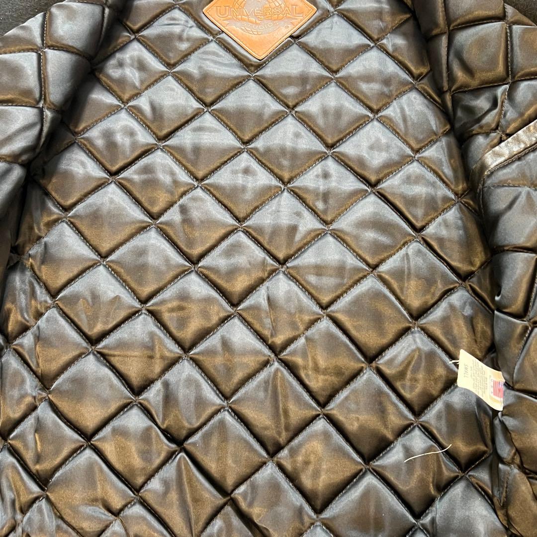 ト*)様 UNIVERSAL STUDIOS スタジャン 90s USA製 ユニ