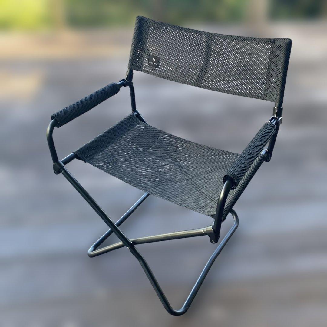 スノーピーク　メッシュFDチェア ブラック