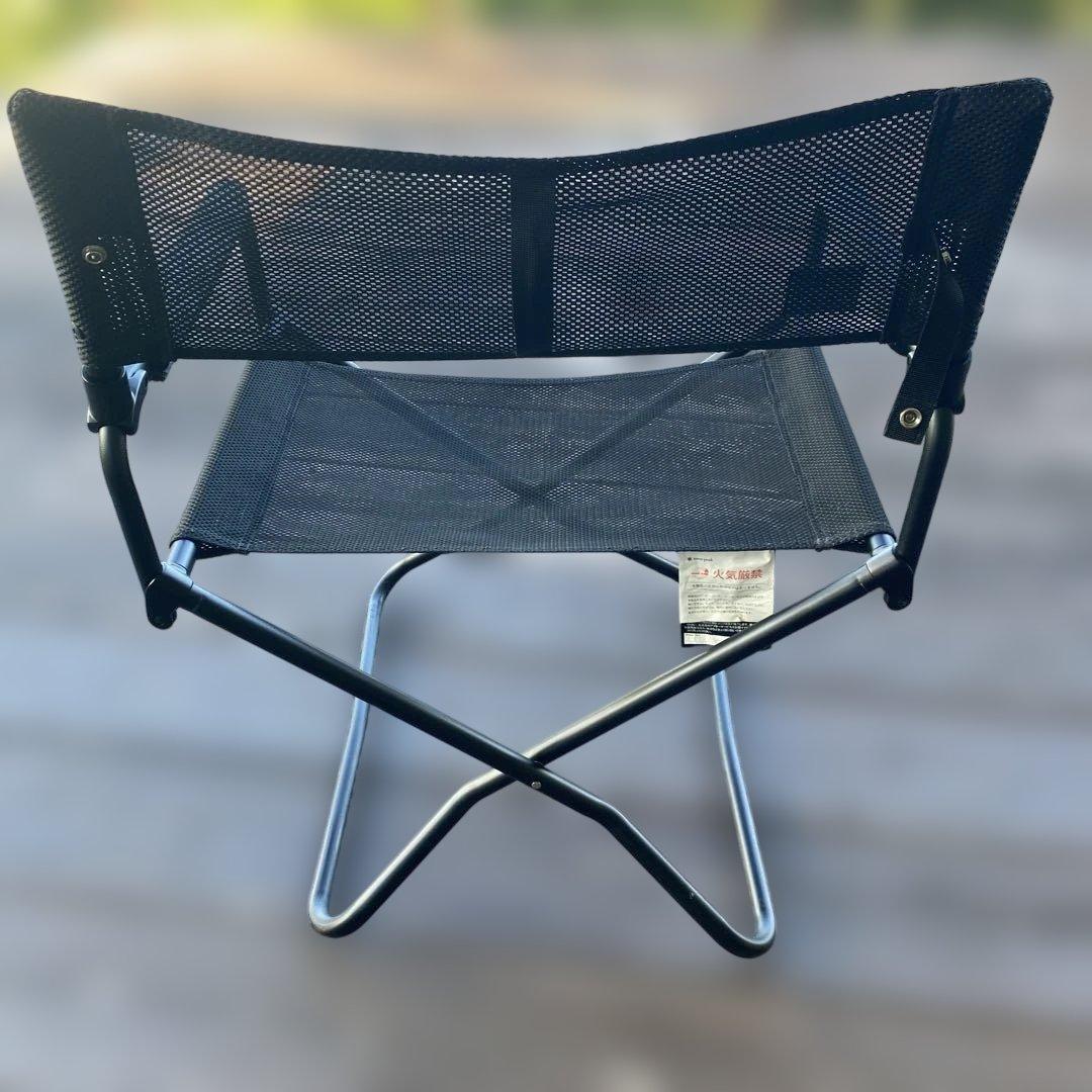 スノーピーク　メッシュFDチェア ブラック