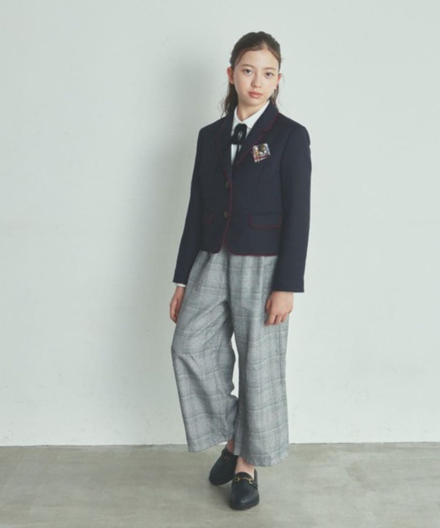 ELLE en noir【卒服】ブレザーワイドパンツスーツ　165センチ