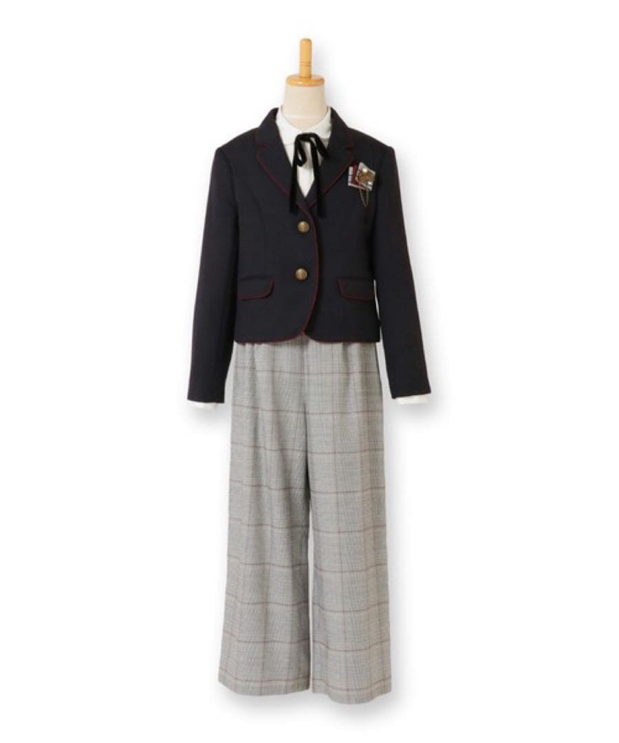 ELLE en noir【卒服】ブレザーワイドパンツスーツ　165センチ