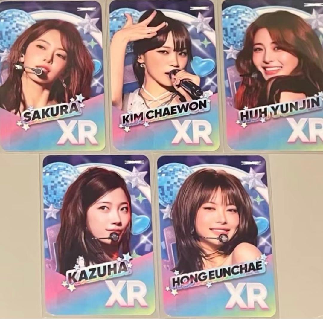 LESSERAFIM rhythm hive 限定 トレカ 5枚セツト