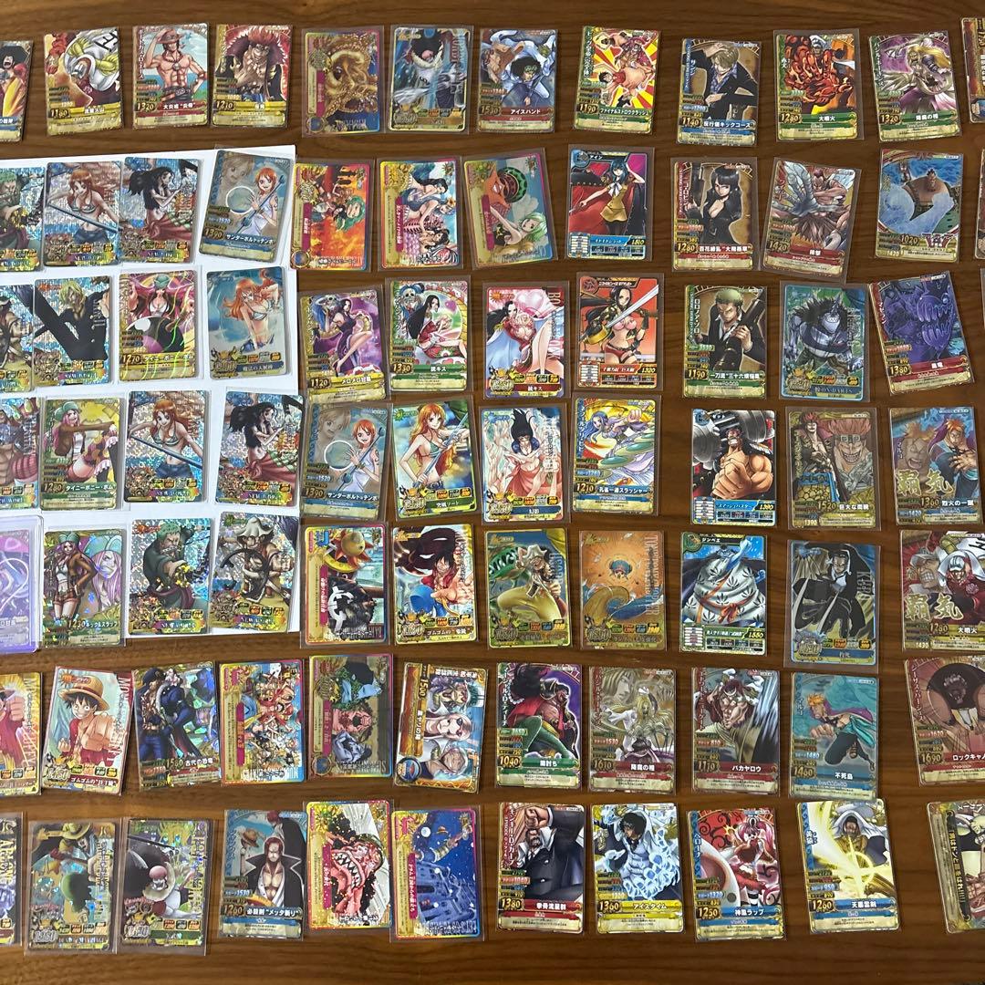 ワンピーベリーマッチ 麦わらの一味カードまとめ売り バラ購入可能　113枚！