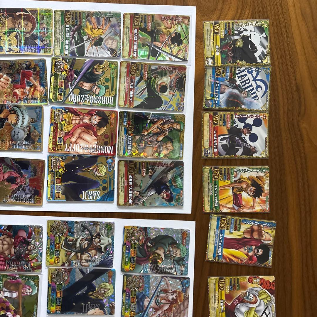 ワンピーベリーマッチ 麦わらの一味カードまとめ売り バラ購入可能　113枚！