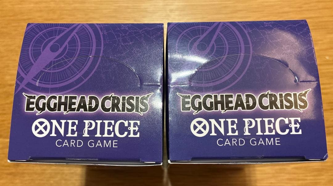 【新品】ワンピースカード エッグヘッド クライシステープカットのみ 2box