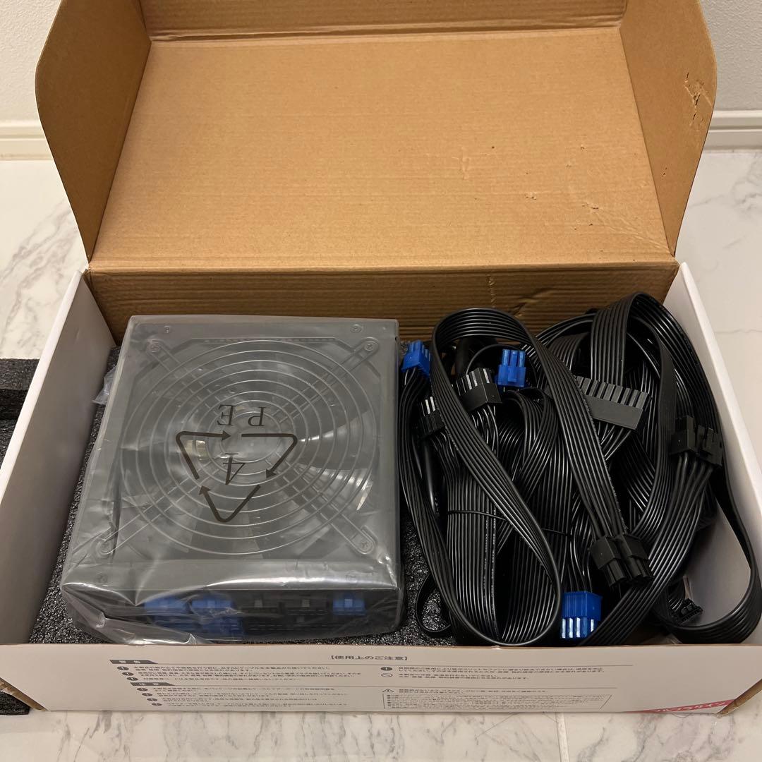 [中古]自作PC 1000W電源　玄人志向