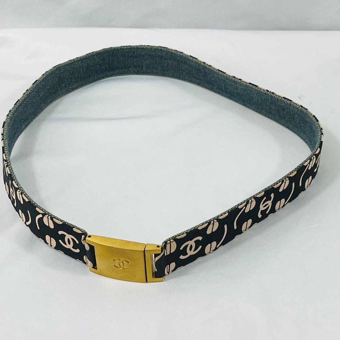 CHANEL シャネル　ロゴ入り ワンピースベルト