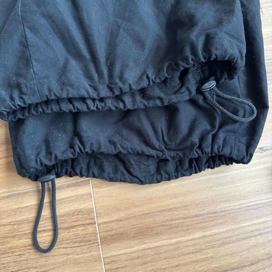 LIMI feu yohji ボトム　コットン　ブラック　LS-P13-029