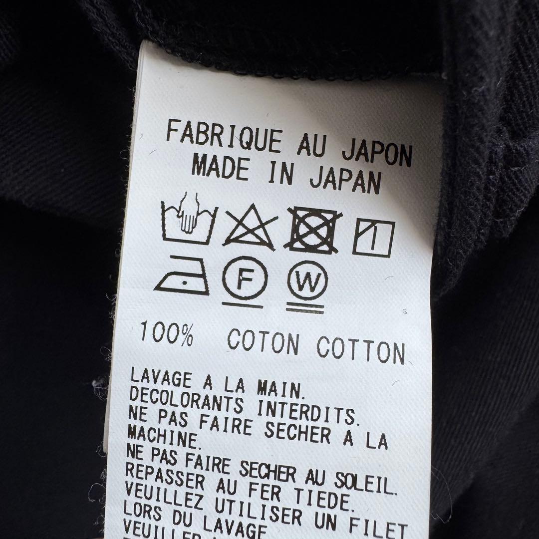 LIMI feu yohji ボトム　コットン　ブラック　LS-P13-029