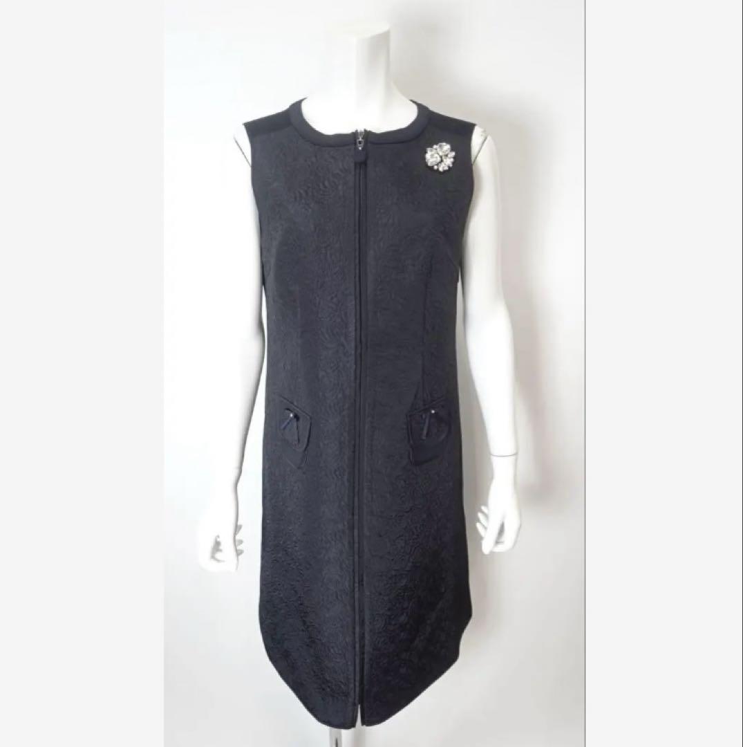 ♡ 2025年秋冬 キルティング生地切替 前あきワンピ