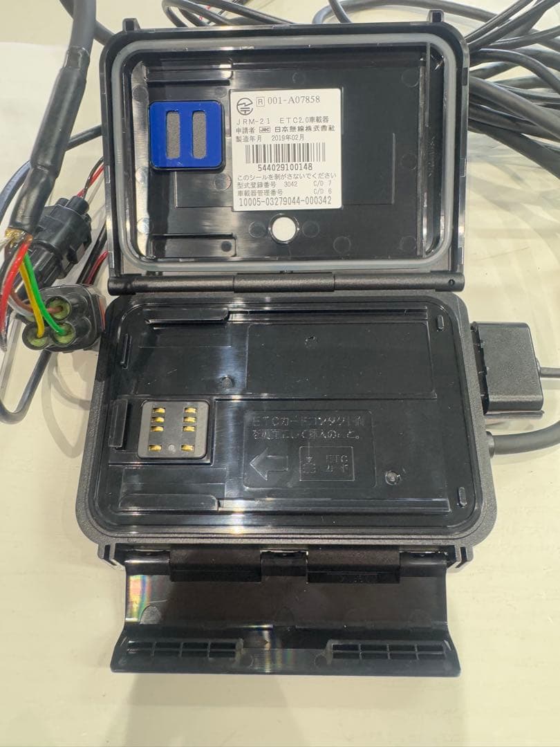 日本無線　バイク用ETC2.0 JRM-21 動作確認済　説明書付