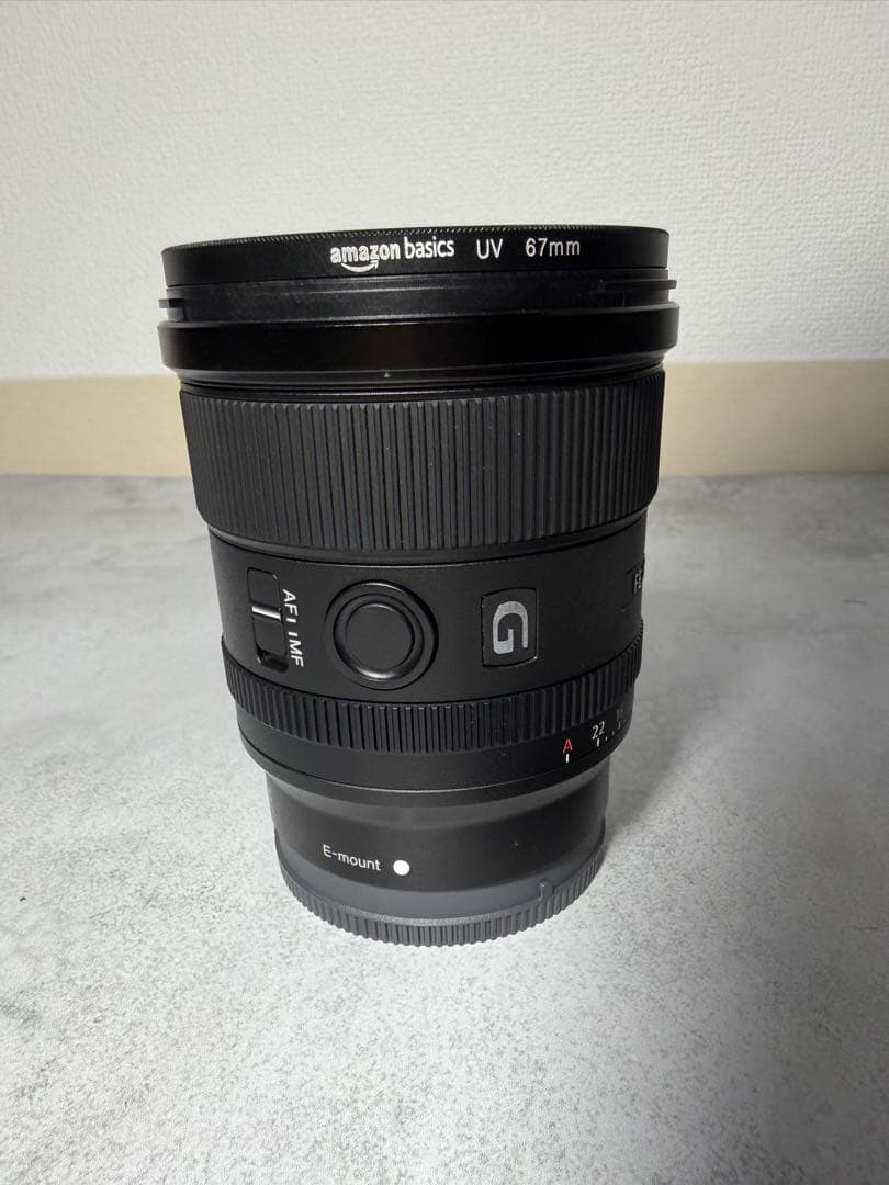 【超美品】SONY FE 20mm F1.8 G レンズ