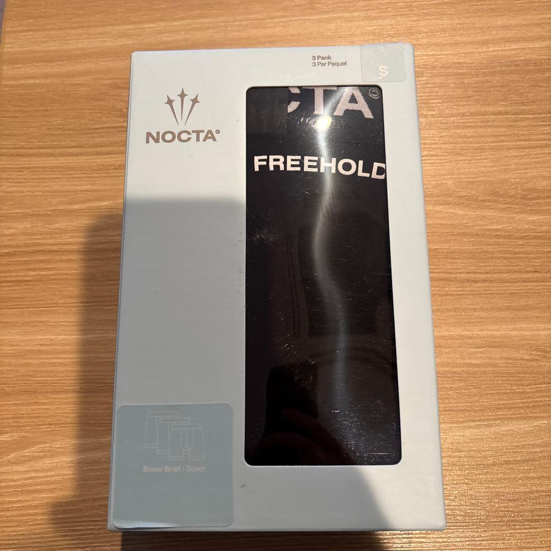 NOCTA ブラック ボクサーパンツ 3枚セット S