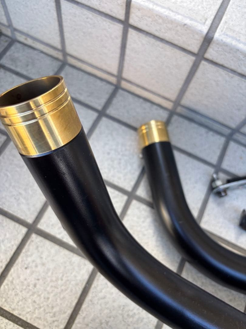 スポーツスター　ワンオフマフラー　アップスイープ　04以降XLラバスポ