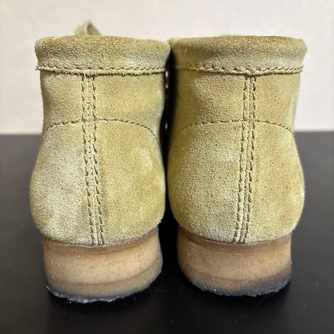 箱あり CLARKS ORIGINALS クラークス ワラビー ベージュモカシン