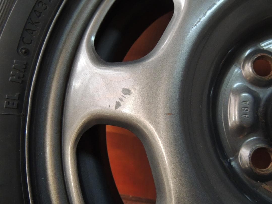 A35　165/60R15　ブリヂストン　スタッドレス　1本　ハスラー　サビ有り