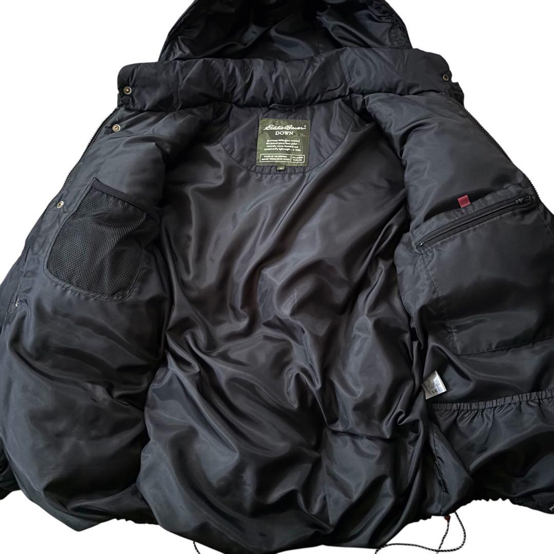 Eddie Bauer puffer down jacket 黒 M