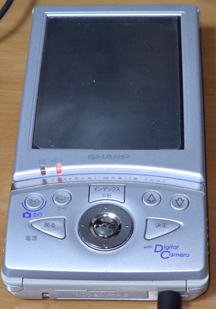 完動品 Zaurus MI-E25DC＋液晶保護フィルム＋PC通信ケーブル