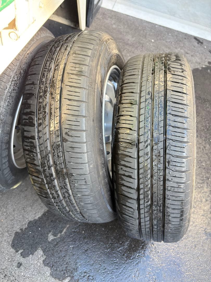 タイヤホイールセットプリウス純正195/65R15DUNLOP