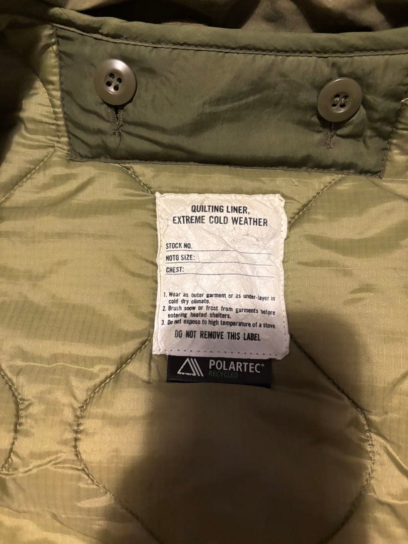 FREAK'S STORE M-65型サンプリング　モッズコート　カーキ