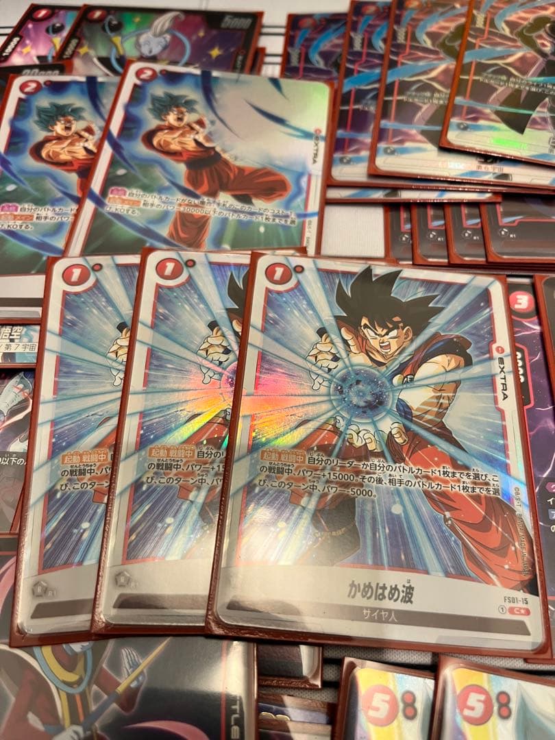 ドラゴンボールフュージョンワールド　ビルス　構築済みデッキ　ほぼ全部パラレル