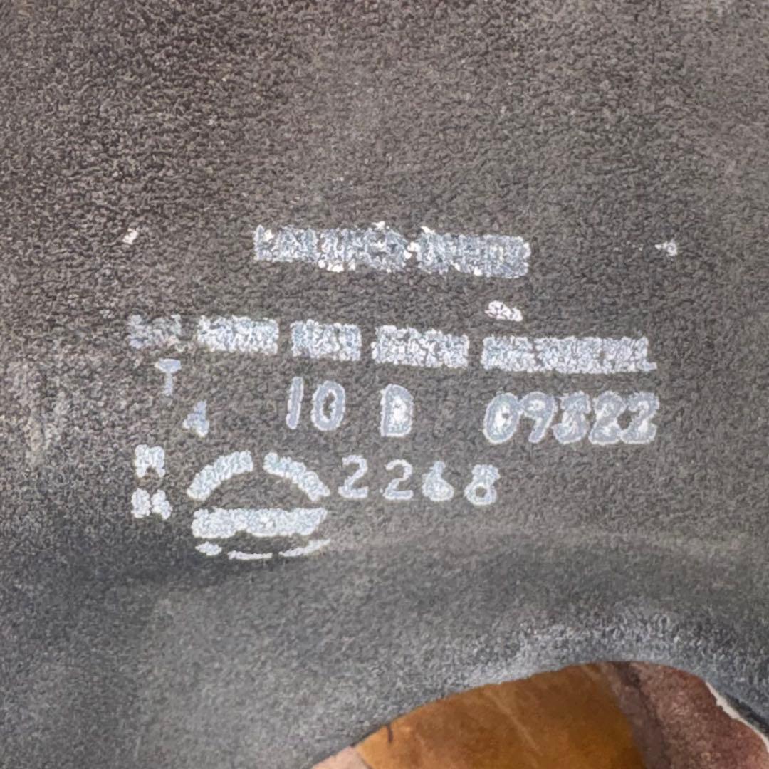 PT91 2268 10D REDWING レッドウィング プリントタグ 茶芯