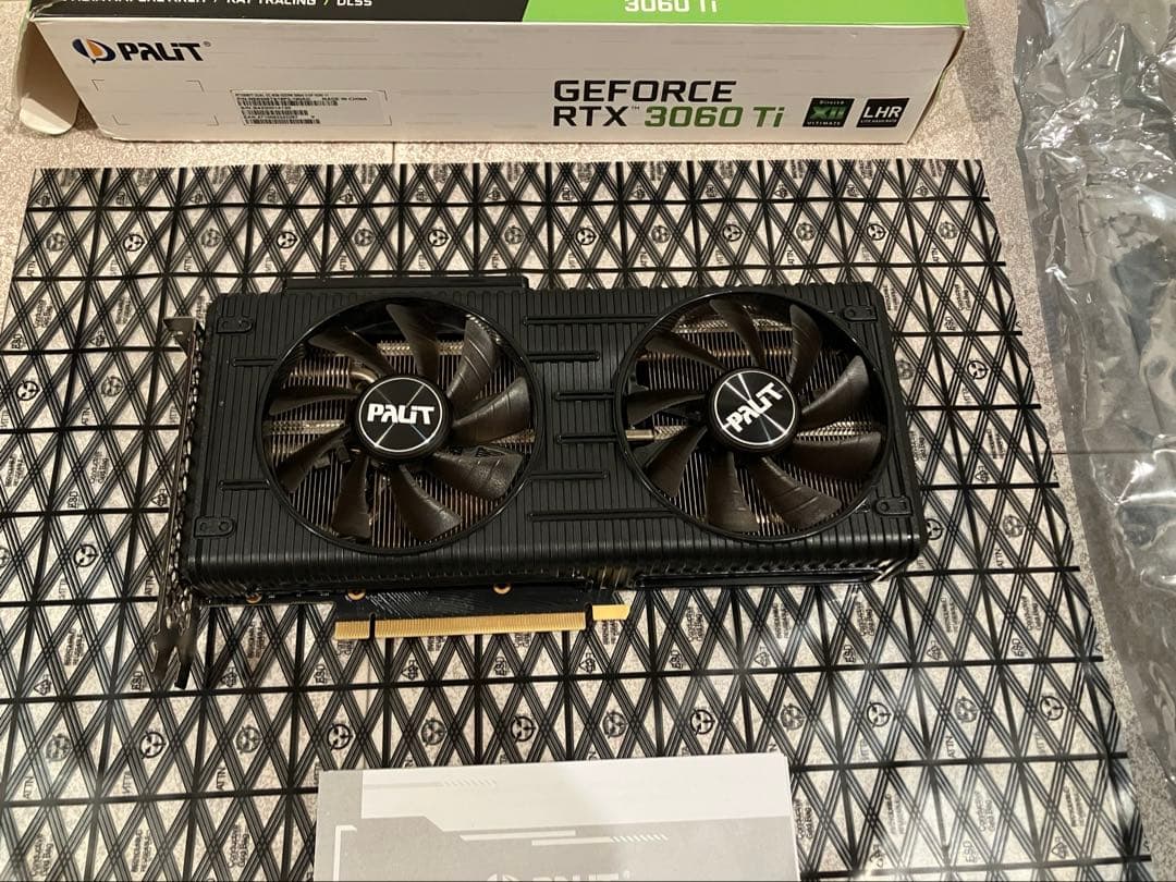 グラフィックボード・グラボ・ビデオカード Palit GeForce RTX 3060 Ti