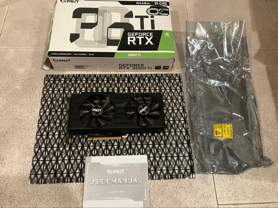 グラフィックボード・グラボ・ビデオカード Palit GeForce RTX 3060 Ti