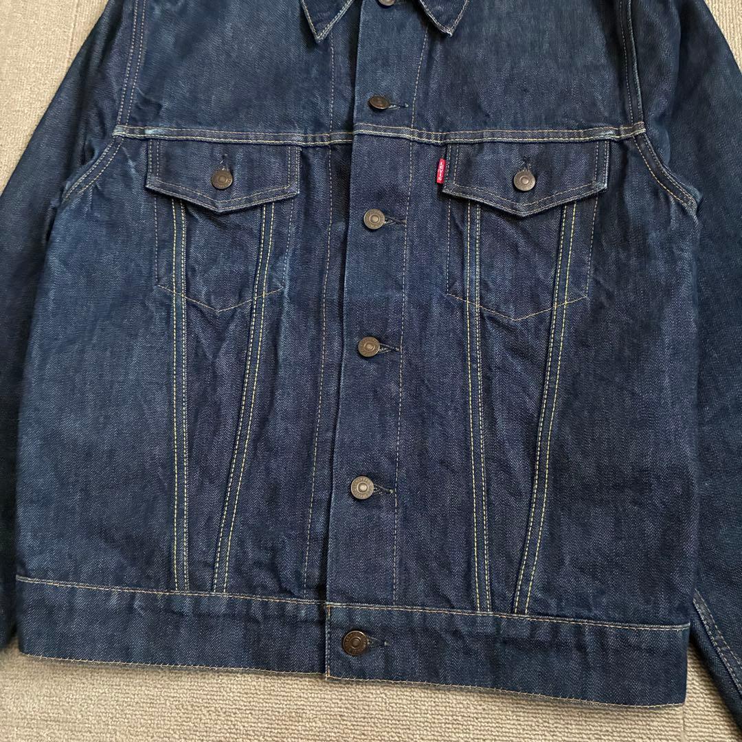 USA製 LVC デニムジャケット 70505 ビッグE サード L フォース