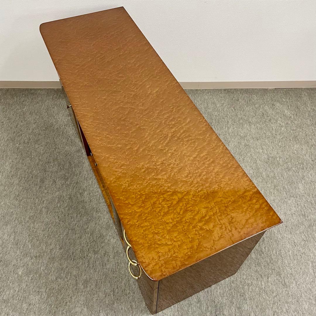 大塚家具【松創】(府中) ローボード \"バーズアイメイプル\"