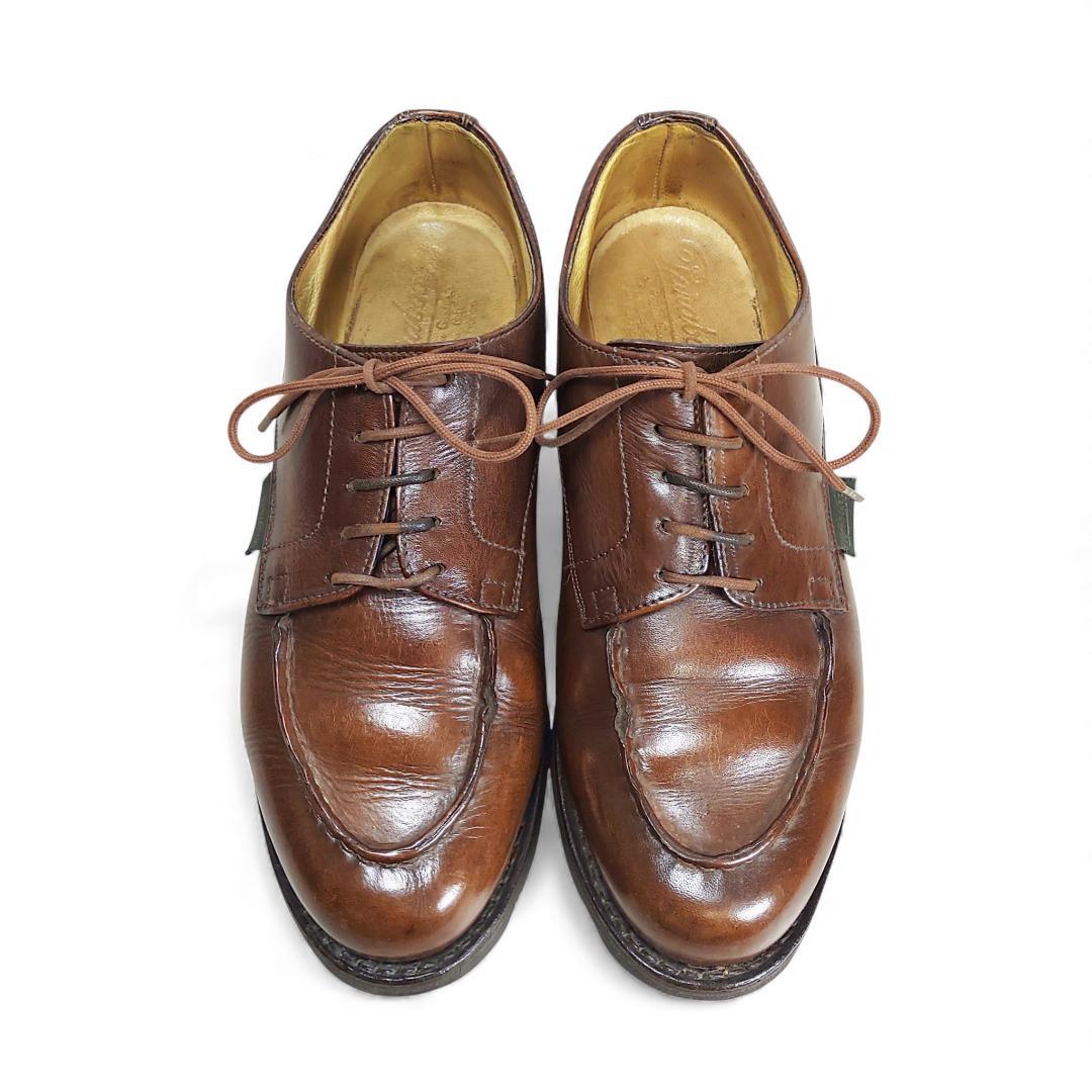 不朽の名作|パラブーツ|シャンボード|デカタグ|4D|濃茶 レディース