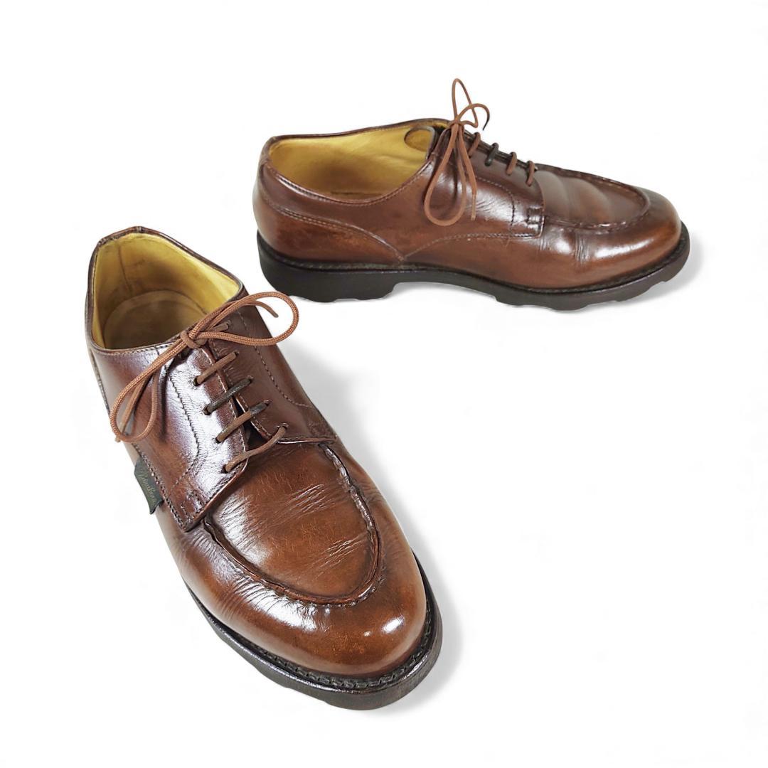 不朽の名作|パラブーツ|シャンボード|デカタグ|4D|濃茶 レディース