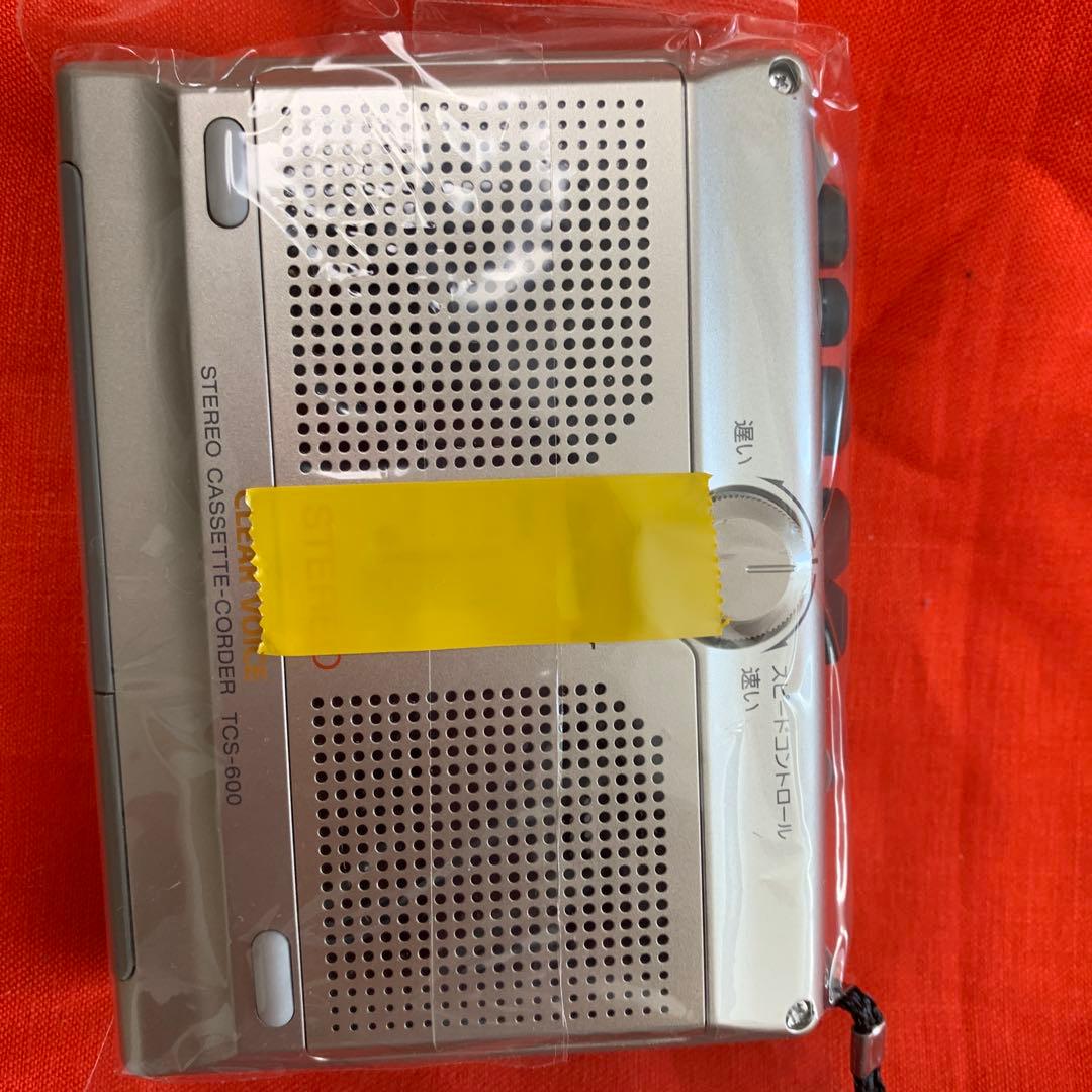 SONY 希少TCS-600ポータブルカセットレコーダー