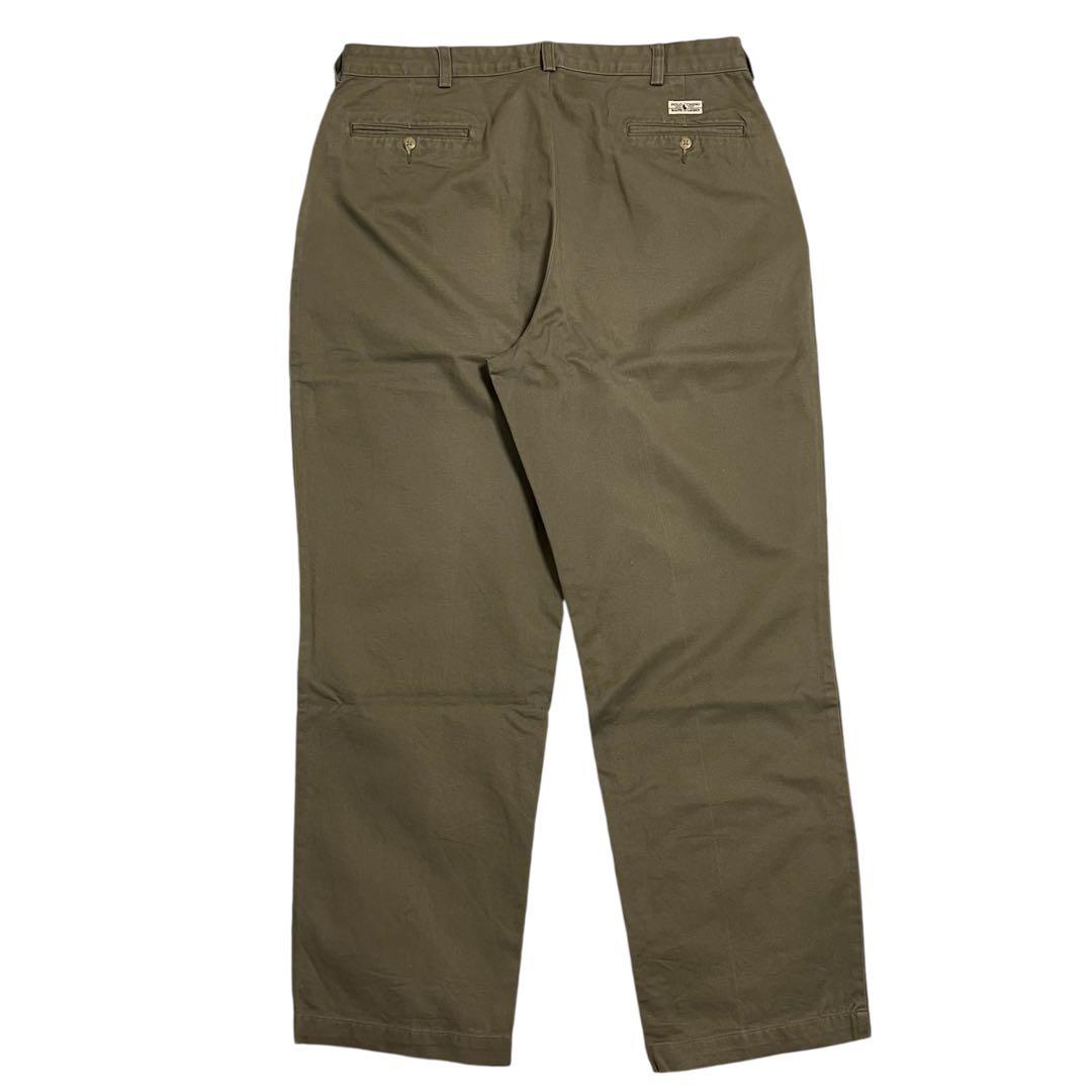 希少カラー　90s ANDREW PANT W36 L30 オリーブ　ポロチノ