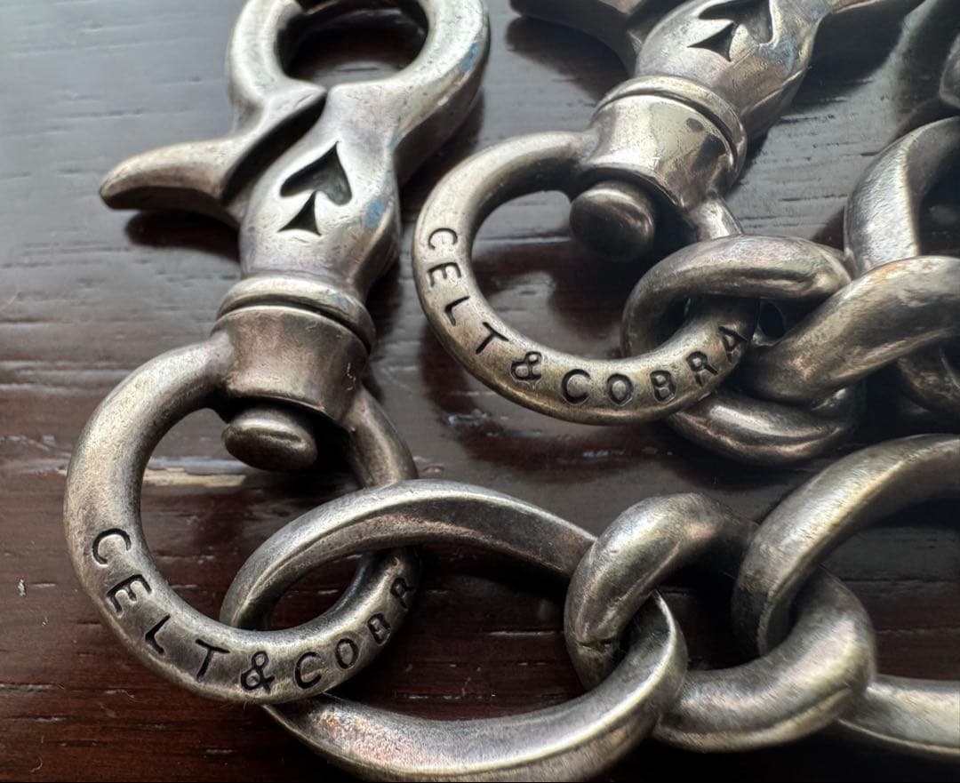 CELT & COBRA 925シルバー ウォレットチェーン