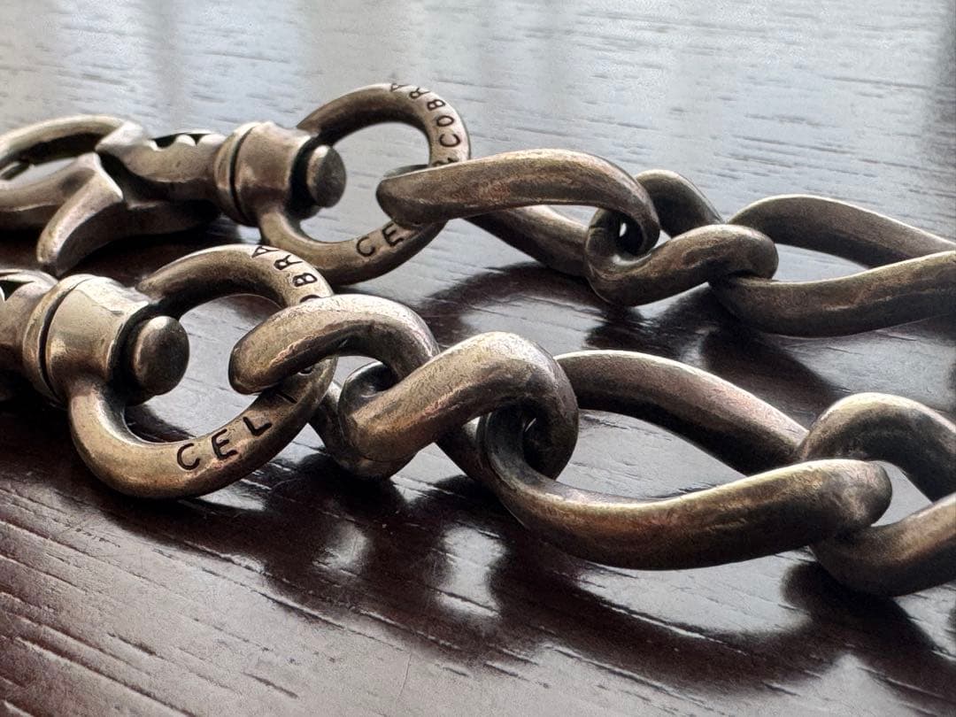 CELT & COBRA 925シルバー ウォレットチェーン