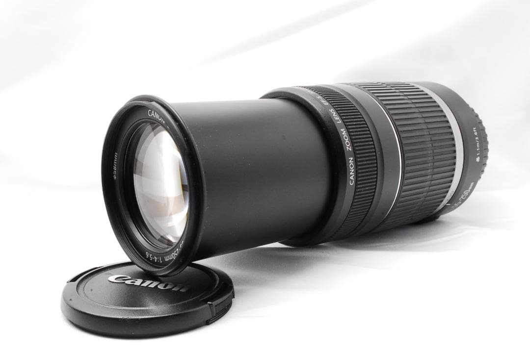 手ぶれ補正付✨キャノン EF-S 55-250mm IS 望遠レンズ